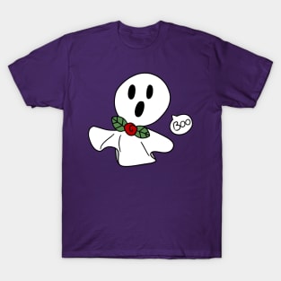 Rose Bow Tie Ghost T-Shirt